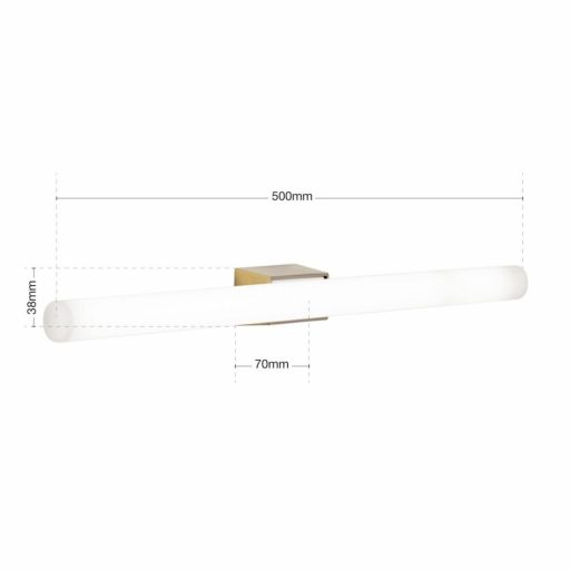 Visagist Tükörmegvilágító lámpa Patina Modern