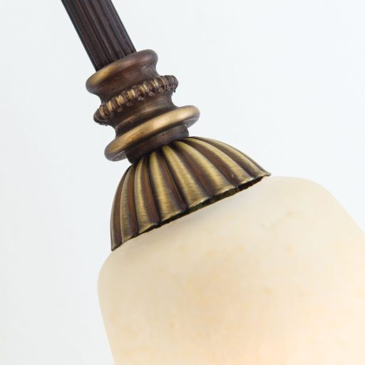 Tosca Fali lámpa 2x E14 Patina Klasszikus