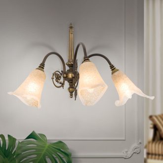 Tosca Fali lámpa 3x E14 Patina Klasszikus