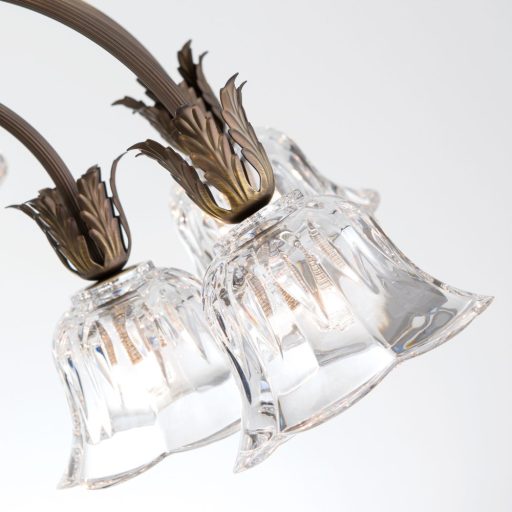 Boheme Csillár 16x G9 Patina Klasszikus kristály 60 cm