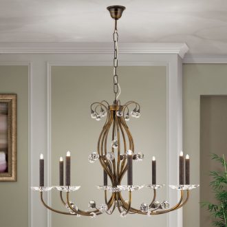 Emeritage Csillár 8x G9 Antik Klasszikus 76 cm