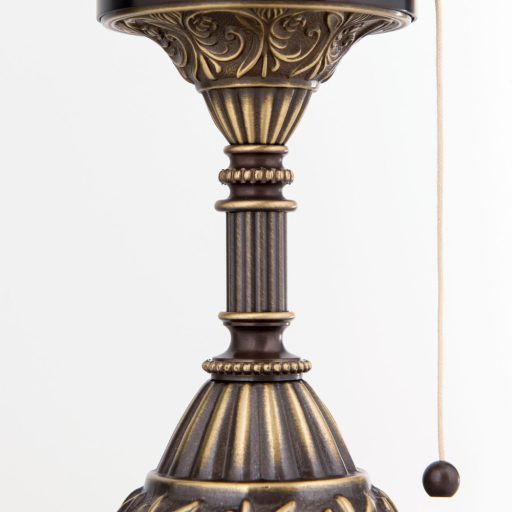 Tosca Asztali lámpa 1x E27 Patina Klasszikus 32 cm