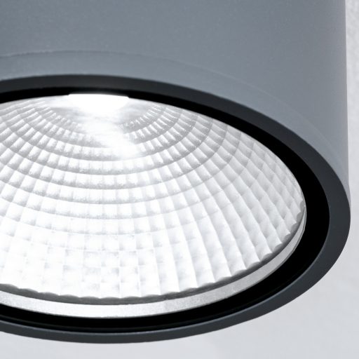 SPUTNIK modern LED kültéri lámpa , antracit, 920lm