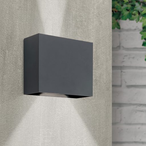 AKZENT modern LED kültéri lámpa , antracit, 580lm