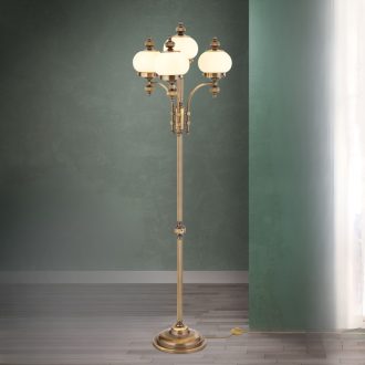 WIENER NOSTALGIE klasszikus állólámpa, patina, 170 cm