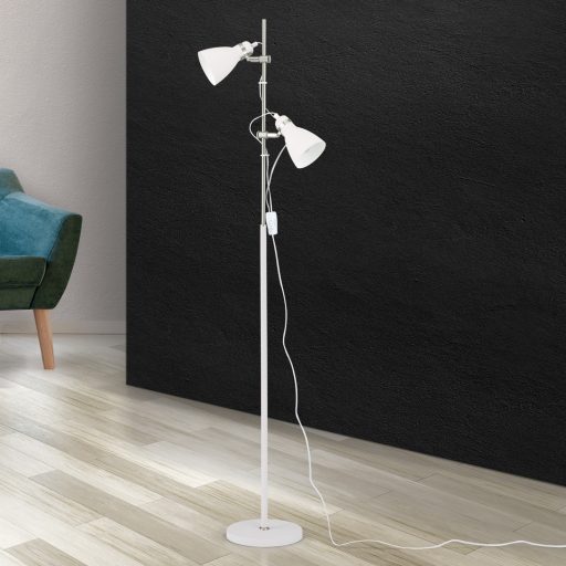 SCHOOL modern állólámpa 2xE27, fehér