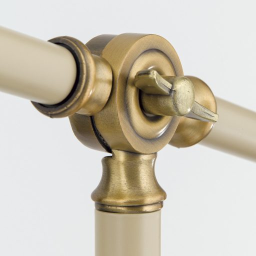 SCHILLER klasszikus állólámpa 1xE27, barna