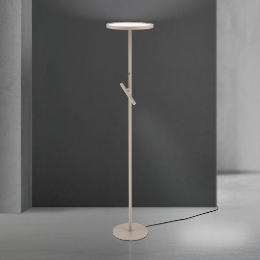 TEIDE modern LED állólámpa, khaki, 175 cm, 2700 K