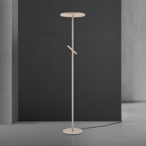 TEIDE modern LED állólámpa, khaki, 175 cm, 2700 K