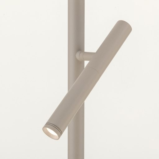 TEIDE modern LED állólámpa, khaki, 175 cm, 2700 K
