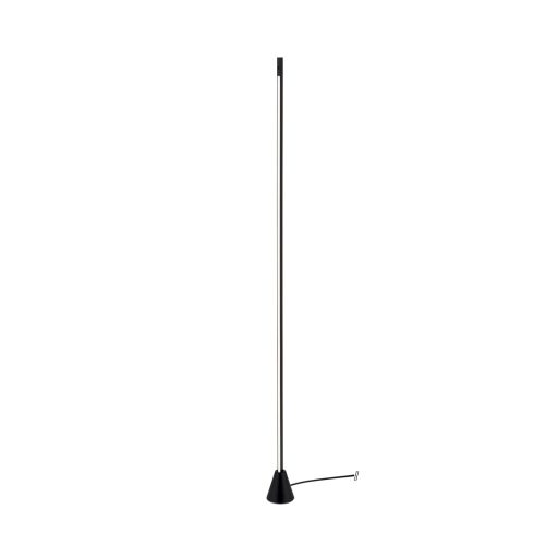 SOJLE modern LED állólámpa, fekete, 157 cm, 3000 K
