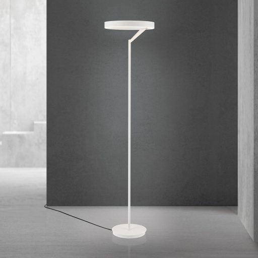 KOLK modern LED állólámpa, fehér, 180 cm, 2700–4000 K