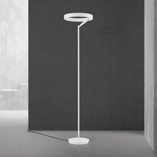 KOLK modern LED állólámpa, fehér, 180 cm, 2700–4000 K
