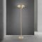 KOLK modern LED állólámpa, matt arany, 180 cm, 2700–4000 K
