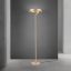 KOLK modern LED állólámpa, matt arany, 180 cm, 2700–4000 K