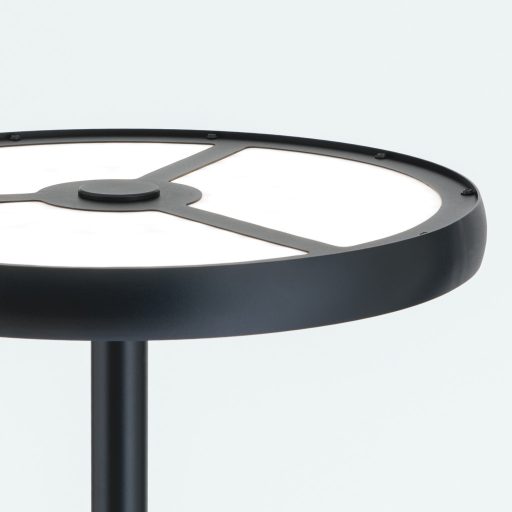 KANT modern LED állólámpa, fekete, 185 cm, 2700–4000 K