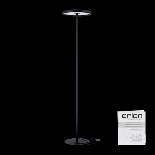 KANT modern LED állólámpa, fekete, 185 cm, 2700–4000 K