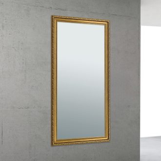 ELISA klasszikus fali tükör, antik arany, 149x74 cm