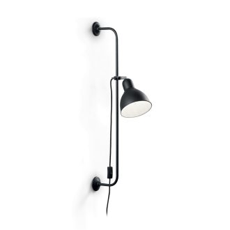 SHOWER klasszikus fali lámpa, 1-es, fekete