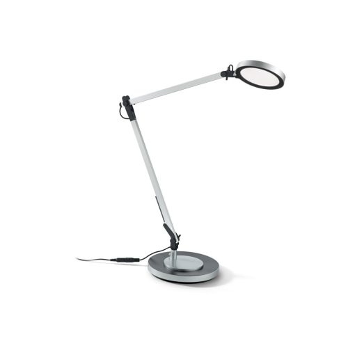 FUTURA LED asztali lámpa, modern, alumínium/fekete színű