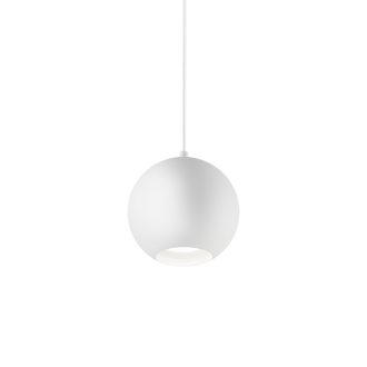 MR JACK függőlámpa, modern, fehér, d:15 cm