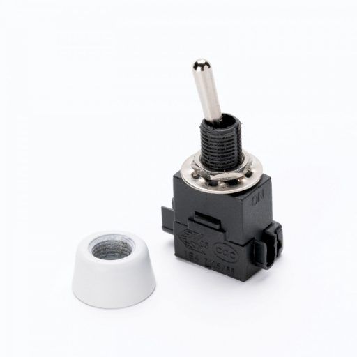 Karos billenő kapcsoló lámpába, fehér