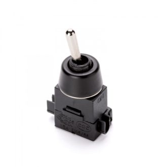 Karos billenő kapcsoló lámpába, matt króm burkolat