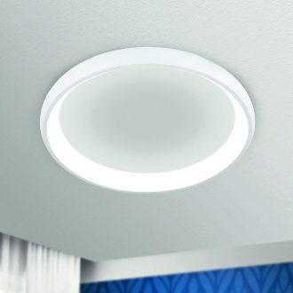 VENUS modern LED mennyezeti lámpa , matt fehér, 2750lm