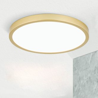 LERO modern LED mennyezeti lámpa , matt arany, 2400lm