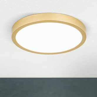 LERO modern LED mennyezeti lámpa , matt arany, 2100lm
