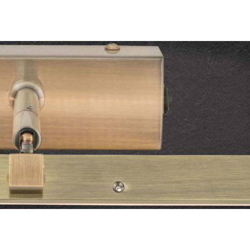 PUBLIO modern LED fali lámpa , patina, 770lm