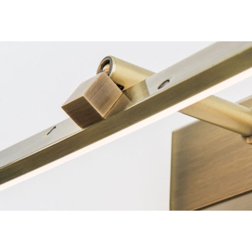 PUBLIO modern LED fali lámpa , patina, 770lm
