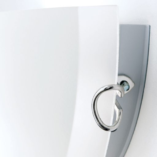 AGADA modern fali lámpa 1xE27, fehér