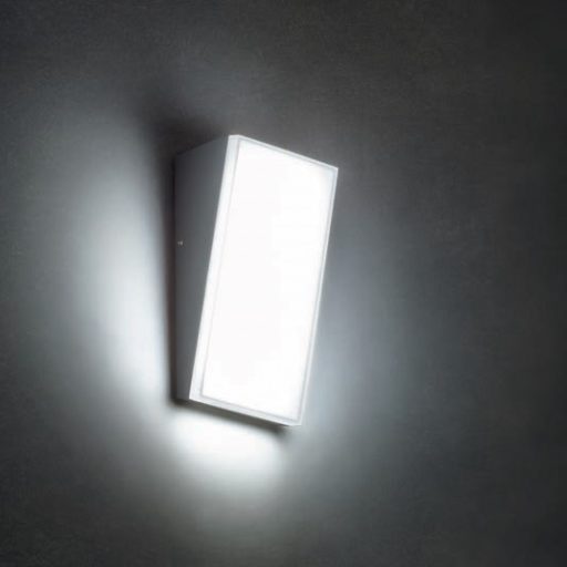 JAPO  Außen LED Wandleuchte Braun IP54 12W/4000K