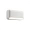 SAPO kültéri fali lámpa, modern, matt fehér, kisméret