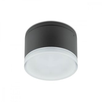 AKRON kültéri mennyezeti lámpa, modern, szürke, kerek