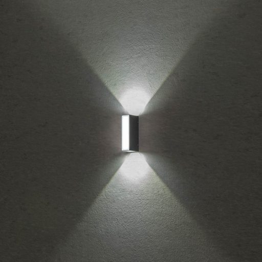 IVAR kültéri fali lámpa, modern, szürke