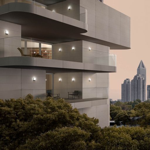 COLIN kültéri fali lámpa, modern, szürke, 3000K