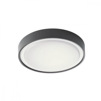   PONZA PL26 kültéri mennyezeti lámpa, modern, sötét szürke