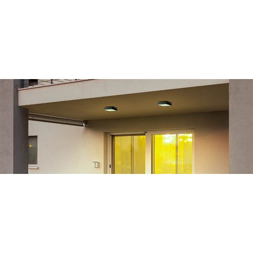 MARINA PL22 kültéri mennyezeti lámpa, modern, szürke