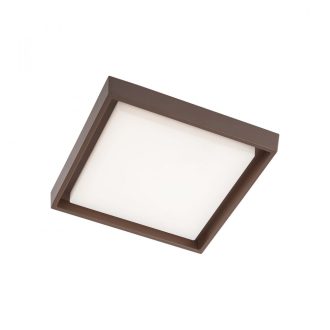 Bezel kültéri LED mennyezeti lámpa, barna 10028