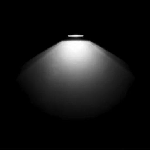 BOTA  kültéri LED  mennyezeti lámpa antracit IP54 6W/4000K