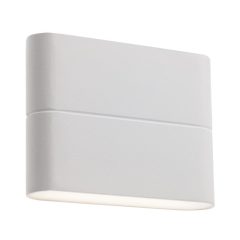 Pocket kültéri LED fali lámpa, matt fehér 10214