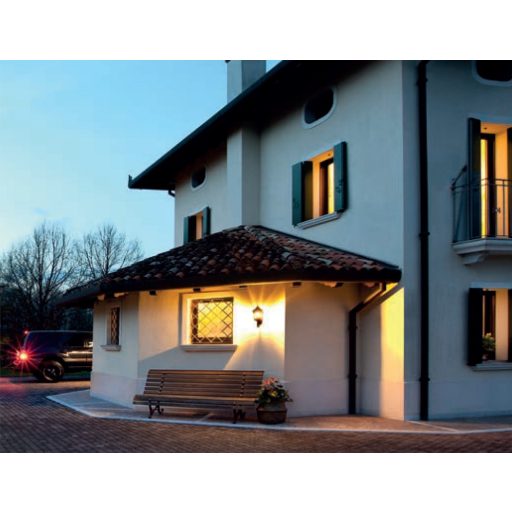 York Wandaußenleuchte, schwarz matt 10328