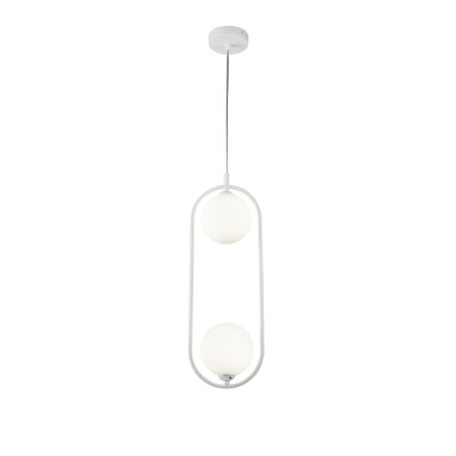 RING fehér színű Modern függőlámpa 2xG9