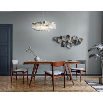 COLLIN króm színű Modern kristály csillár 0xG9