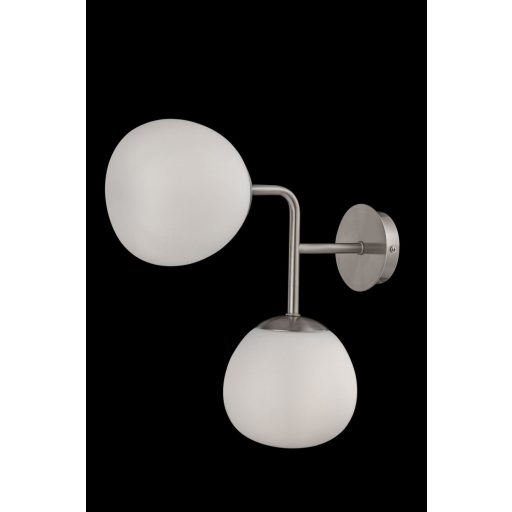 ERICH matt króm színű Modern fali lámpa 2xE14