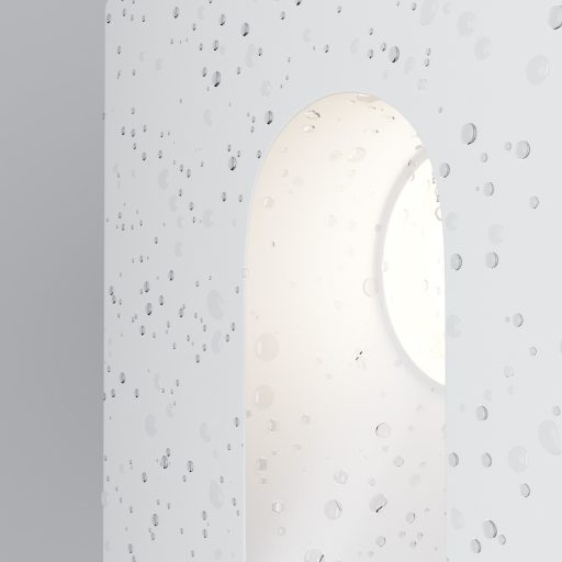 VIA URBANA fehér lépcsővilágító lámpa, 7 cm széles, 70 lm