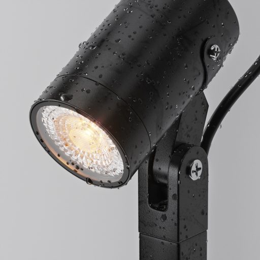 SCOPE fekete kültéri állólámpa, 60 cm magas