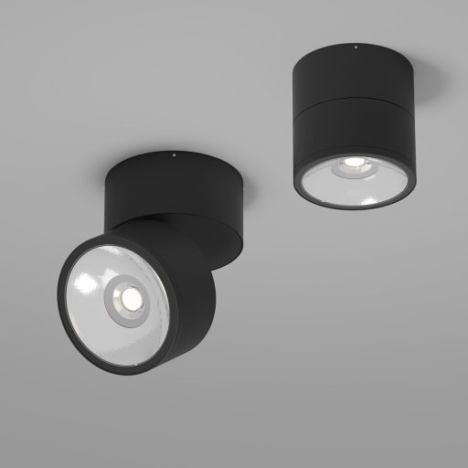 SPIN grafit kültéri mennyezeti lámpa, Ø10,8 cm, 1050 lm